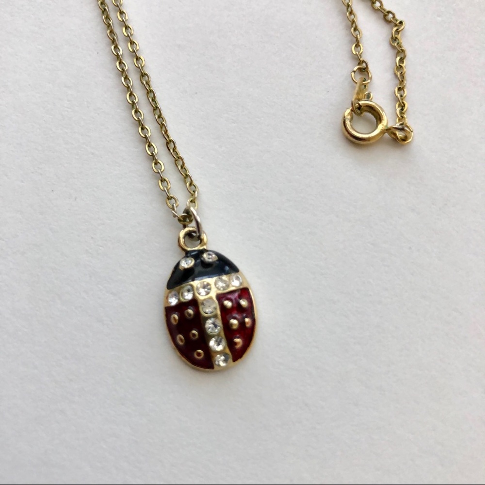 ladybug necklace